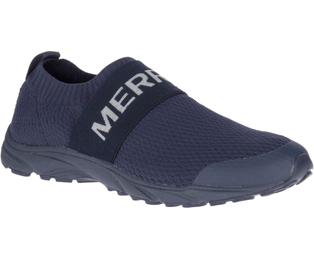 Merrell Slip Ons Damskie Granatowe - Riveter Laceless - 827369-JBF